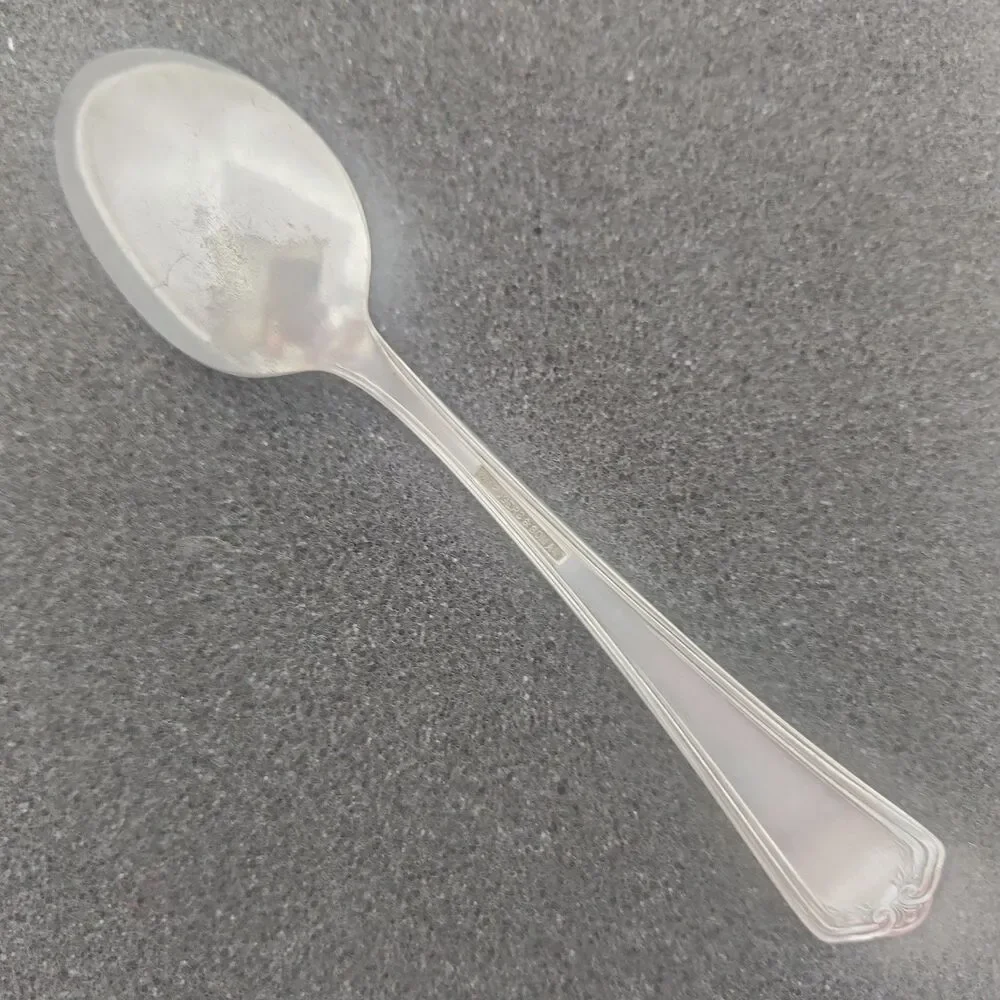 Silverplate WM Rogers And Son AA HAMPDEN Teaspoon Silverware Flatware 12 28 1915